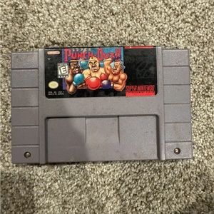 Super Punch-Out SNES Super Nintendo Authentic Cart Boxing Game Fighting Sports